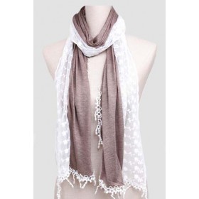 Fashion Lace Scarf 11 (8 Colours) - 10 per pack - $1.00 ea